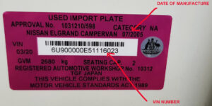 vehicle compliance plate Bankstown NSW